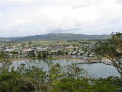 View of Whitianga from Ferry Landing